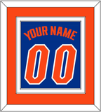 Florida Basketball Name & Number - Road Blue (2017-2018) - Double Mat 3