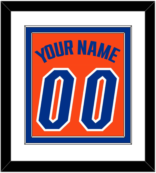 Florida Basketball Name & Number - Road Orange (2017-2018) - Signature Tier 1
