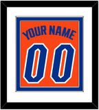 Florida Basketball Name & Number - Road Orange (2017-2018) - Double Mat 1