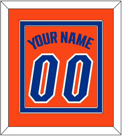 Florida Basketball Name & Number - Road Orange (2017-2018) - Signature Tier 2