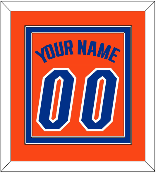 Florida Basketball Name & Number - Road Orange (2017-2018) - Signature Tier 2