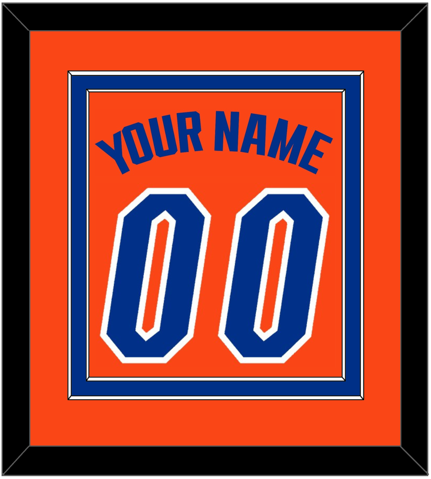 Florida Basketball Name & Number - Road Orange (2017-2018) - Signature Tier 2