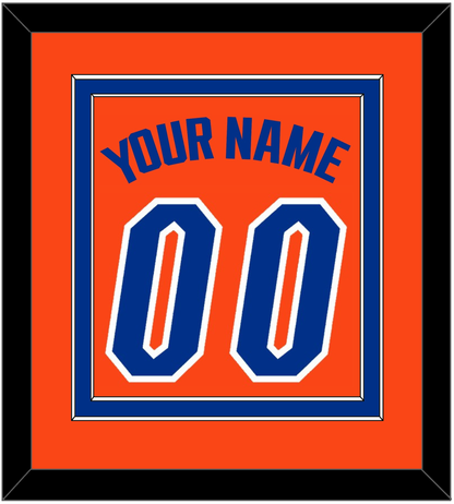 Florida Basketball Name & Number - Road Orange (2017-2018) - Signature Tier 2