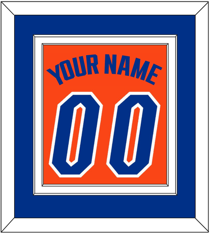 Florida Basketball Name & Number - Road Orange (2017-2018) - Signature Tier 3