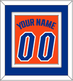 Florida Basketball Name & Number - Road Orange (2017-2018) - Double Mat 3