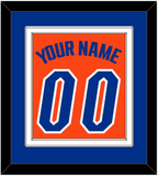 Florida Basketball Name & Number - Road Orange (2017-2018) - Double Mat 3