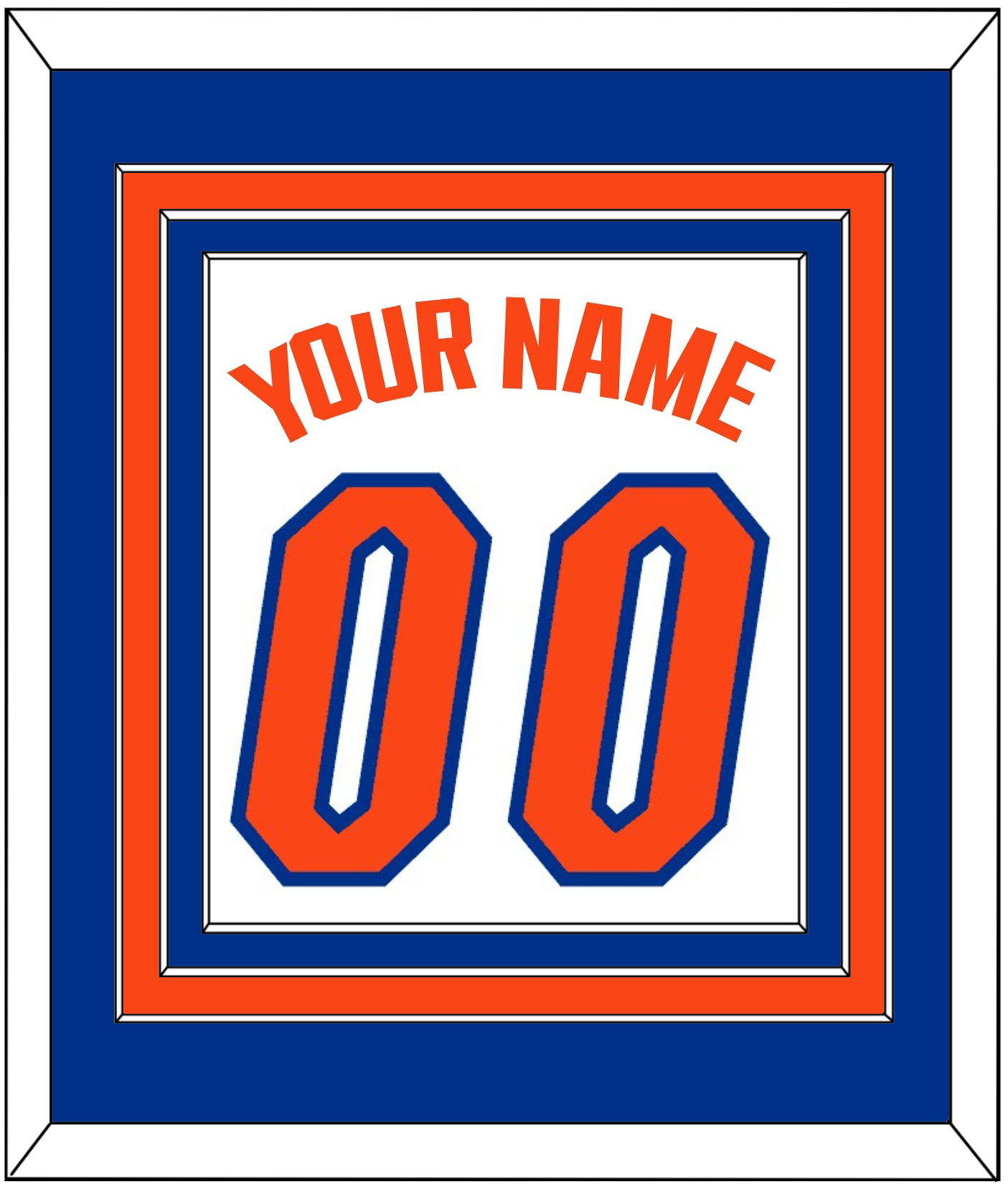 Florida Basketball Name & Number - Home White (2017-2018) - Premier Tier 2