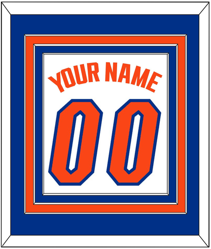Florida Basketball Name & Number - Home White (2017-2018) - Premier Tier 2