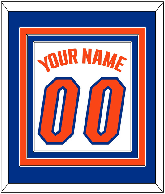 Florida Basketball Name & Number - Home White (2017-2018) - Premier Tier 2