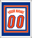Florida Basketball Name & Number - Home White (2017-2018) - Triple Mat 2