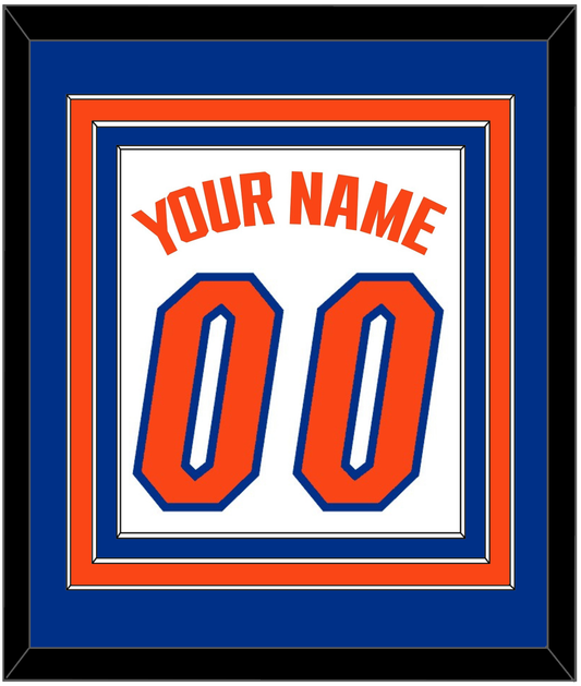 Florida Basketball Name & Number - Home White (2017-2018) - Premier Tier 2