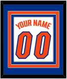 Florida Basketball Name & Number - Home White (2017-2018) - Triple Mat 2