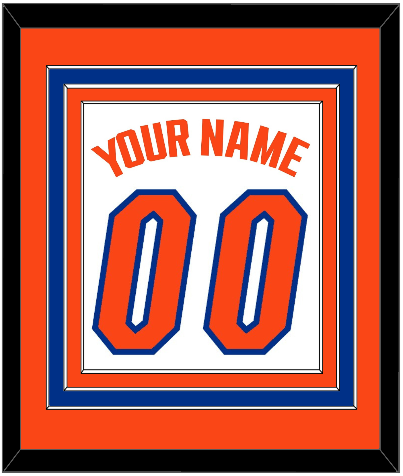 Florida Basketball Name & Number - Home White (2017-2018) - Premier Tier 3
