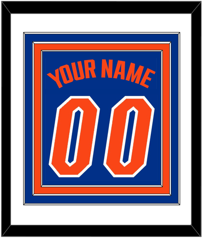 Florida Basketball Name & Number - Road Blue (2017-2018) - Premier Tier 1