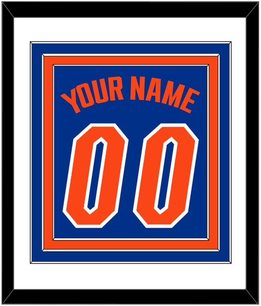 Florida Basketball Name & Number - Road Blue (2017-2018) - Premier Tier 1