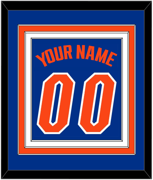 Florida Basketball Name & Number - Road Blue (2017-2018) - Premier Tier 2