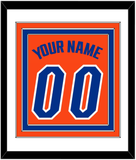 Florida Basketball Name & Number - Road Orange (2017-2018) - Triple Mat 1