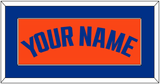 Florida Basketball Name - Road Orange (2017-2018) - Single Mat 2