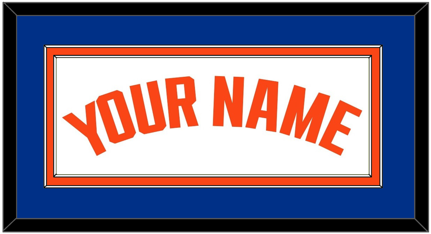 Florida Basketball Name - Home White (2017-2018) - Signature Tier 2