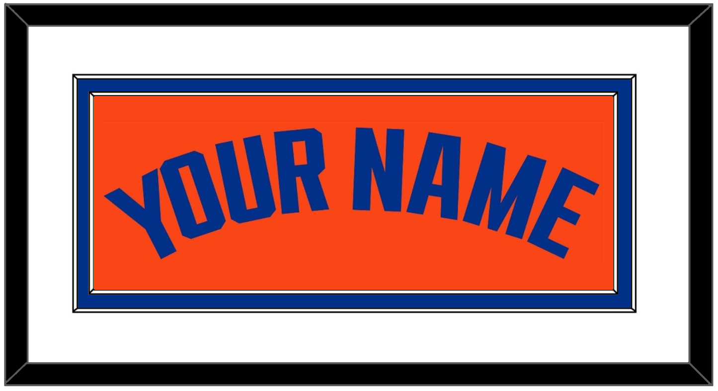 Florida Basketball Name - Road Orange (2017-2018) - Signature Tier 1