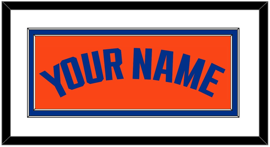 Florida Basketball Name - Road Orange (2017-2018) - Signature Tier 1