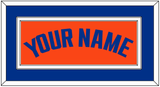Florida Basketball Name - Road Orange (2017-2018) - Double Mat 3