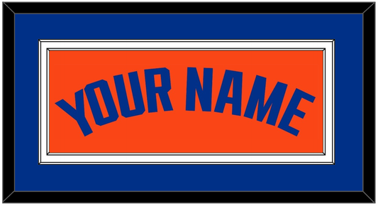 Florida Basketball Name - Road Orange (2017-2018) - Signature Tier 3