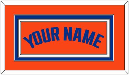 Florida Basketball Name - Road Orange (2017-2018) - Premier Tier 2