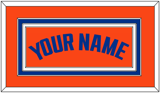 Florida Basketball Name - Road Orange (2017-2018) - Premier Tier 2