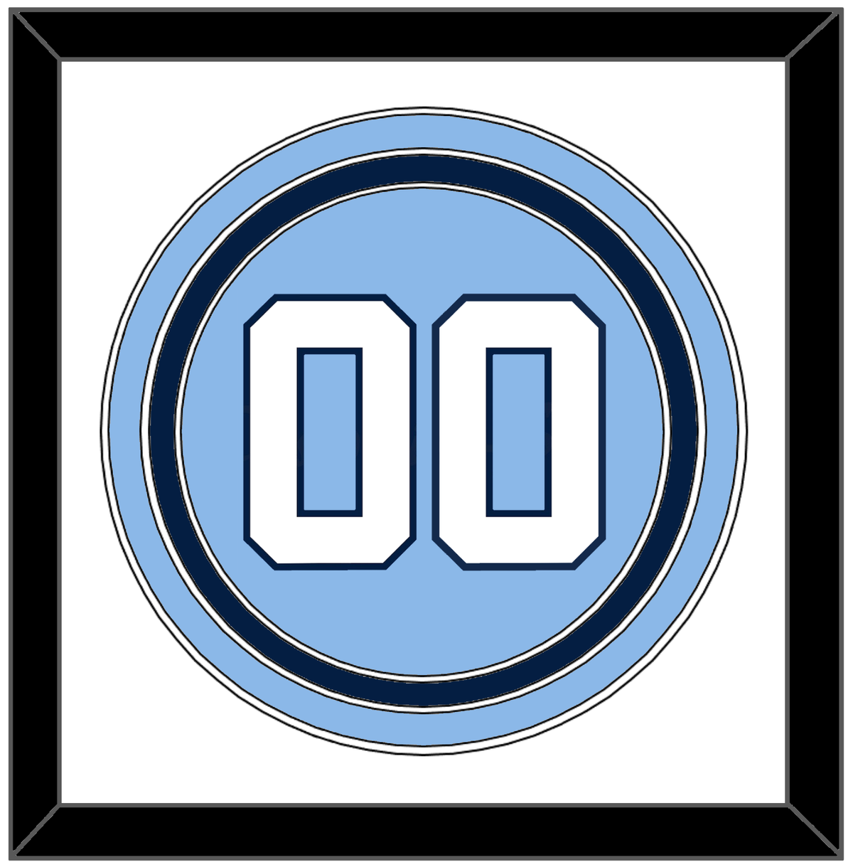 North Carolina Full-Size Number