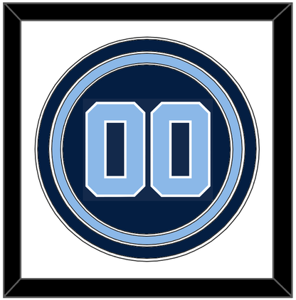 North Carolina Baseball Number - Alternate Navy Blue (2013-2014) - Premier Tier 1
