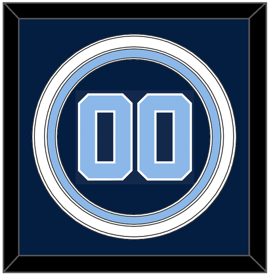 North Carolina Baseball Number - Alternate Navy Blue (2013-2014) - Premier Tier 2