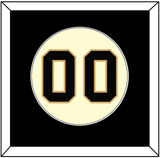 Vanderbilt Baseball Number - Home Cream (2019-2023) - Single Mat 1