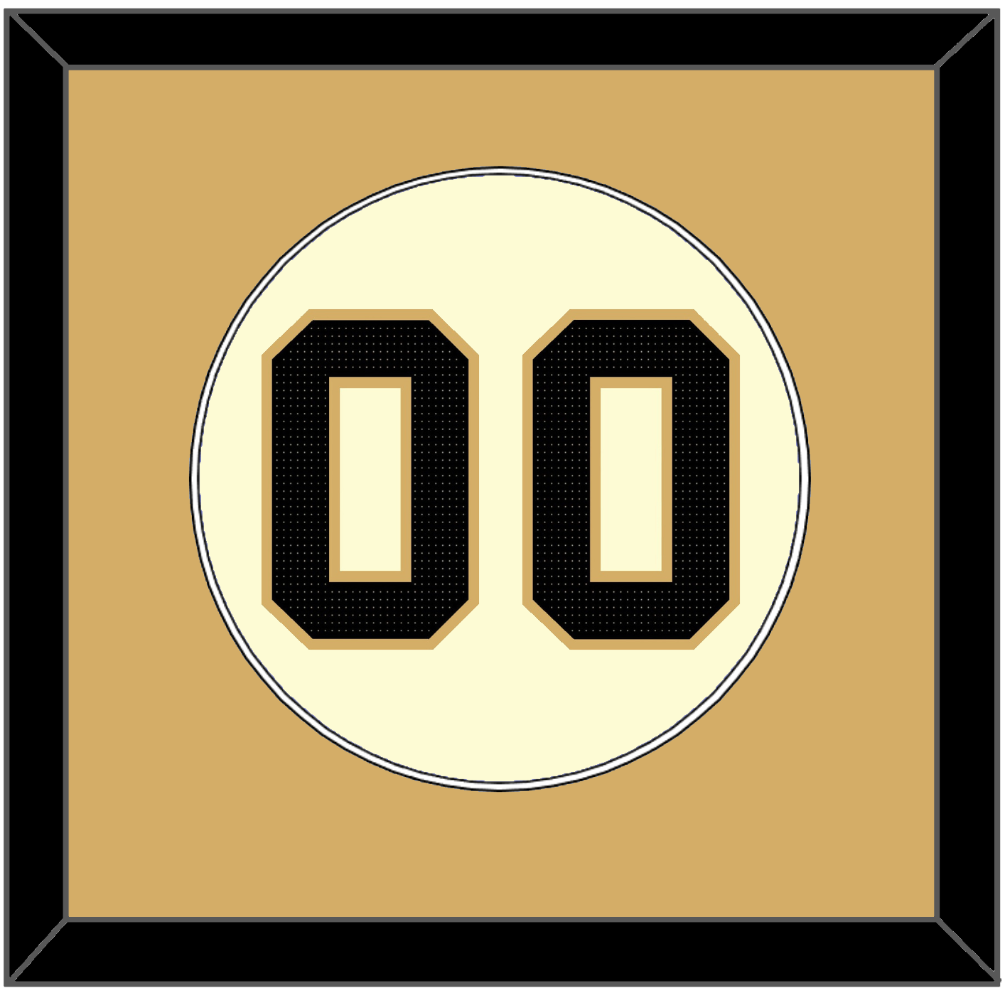 Vanderbilt Baseball Number - Home Cream (2019-2023) - Essential Tier 2