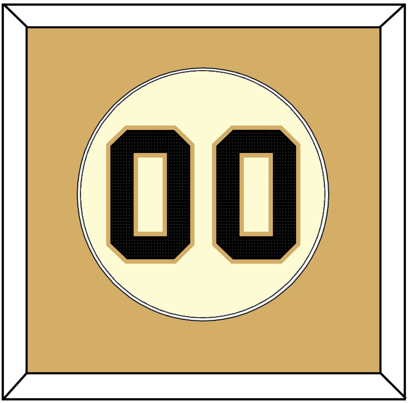 Vanderbilt Baseball Number - Home Cream (2019-2023) - Essential Tier 2