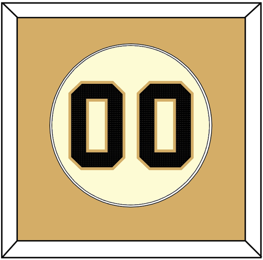 Vanderbilt Baseball Number - Home Cream (2019-2023) - Essential Tier 2