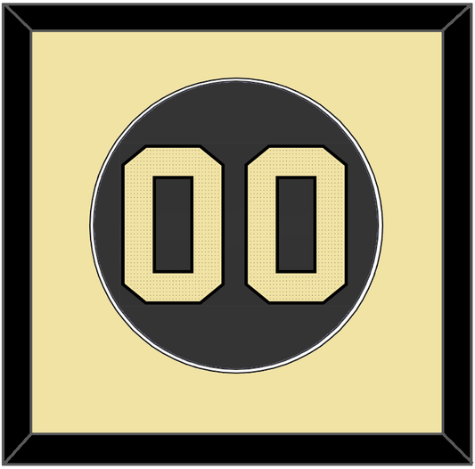 Vanderbilt Baseball Number - Road Black (2019-2020) - Essential Tier 2