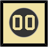 Vanderbilt Baseball Number - Road Black (2019-2020) - Single Mat 2