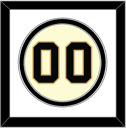 Vanderbilt Baseball Number - Home Cream (2019-2023) - Signature Tier 1