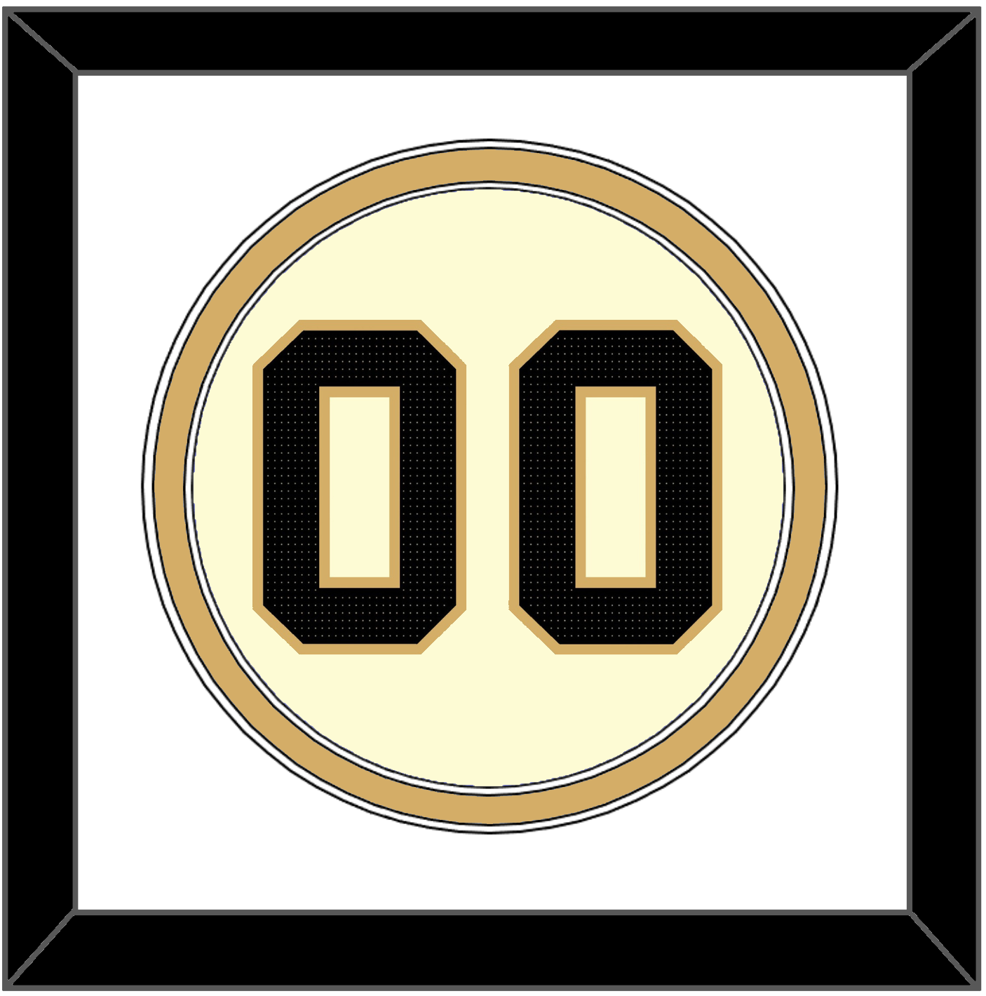 Vanderbilt Baseball Number - Home Cream (2019-2023) - Signature Tier 2
