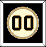 Vanderbilt Baseball Number - Home Cream (2019-2023) - Double Mat 3