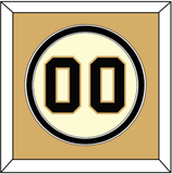 Vanderbilt Baseball Number - Home Cream (2019-2023) - Double Mat 4