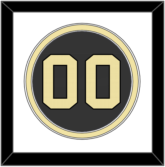 Vanderbilt Baseball Number - Road Black (2019-2020) - Signature Tier 1