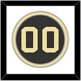 Vanderbilt Baseball Number - Road Black (2019-2020) - Double Mat 1