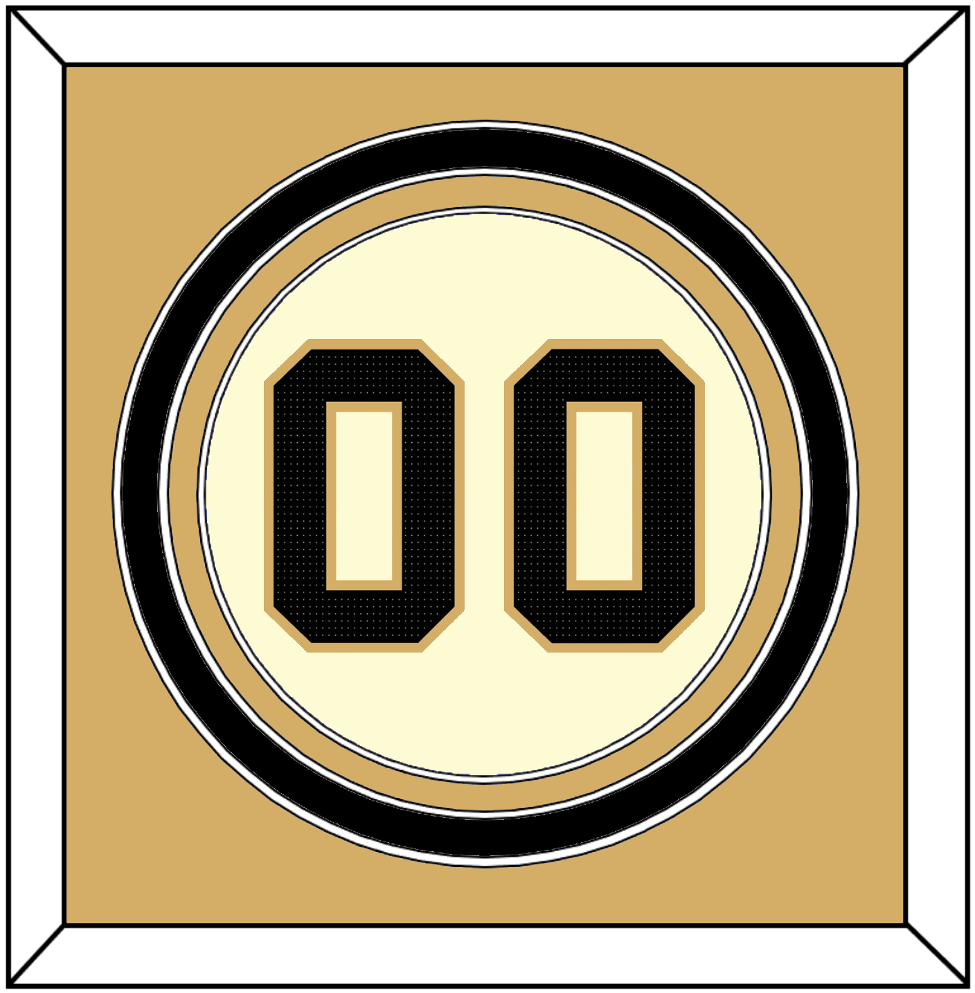 Vanderbilt Baseball Number - Home Cream (2019-2023) - Premier Tier 3