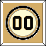 Vanderbilt Baseball Number - Home Cream (2019-2023) - Triple Mat 3