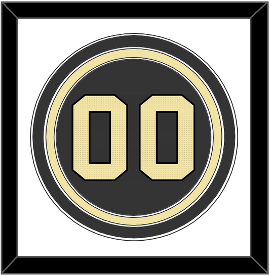 Vanderbilt Baseball Number - Road Black (2019-2020) - Premier Tier 1
