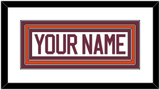 Virginia Tech Hockey Nameplate - Road Maroon - Triple Mat 1