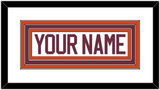 Virginia Tech Hockey Nameplate - Road Maroon - Triple Mat 2