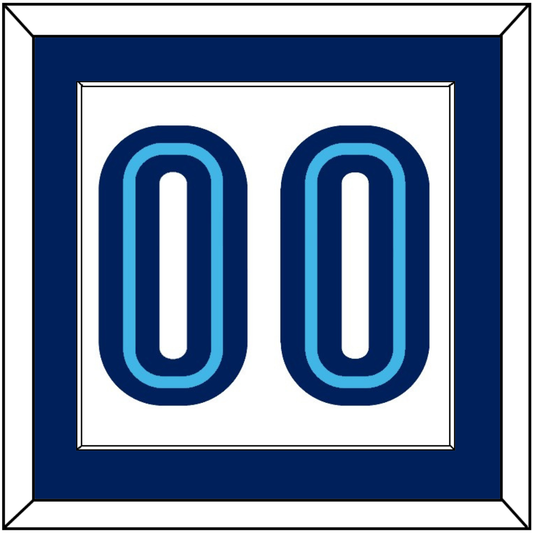 Villanova Basketball Number - Home White (2005-2007) - Essential Tier 1